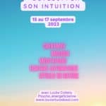 Stage « Développer son intuition » – 15/17 Septembre 2023